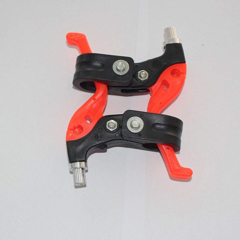 CfoPiryx Brake Handle 1 Pair Universal Brake Levers Kids Cycling Parts RFID ocking Children Bicycle(Green) - Image 2